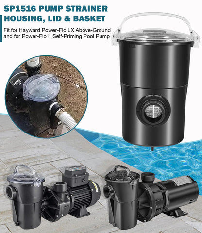 Bonbo SP1516 lid and basket highlight a clear lid for quick debris checks.