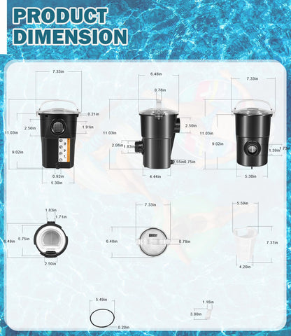 Bonbo SP1516 transparent-lid-visual-check makes debris levels easy to assess.