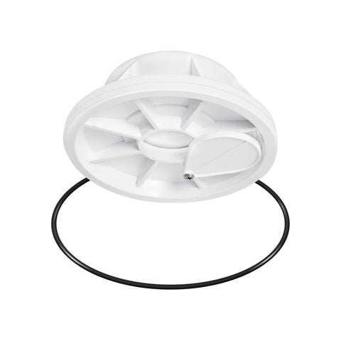 O-ring close-up emphasizes secure seal and leak prevention
