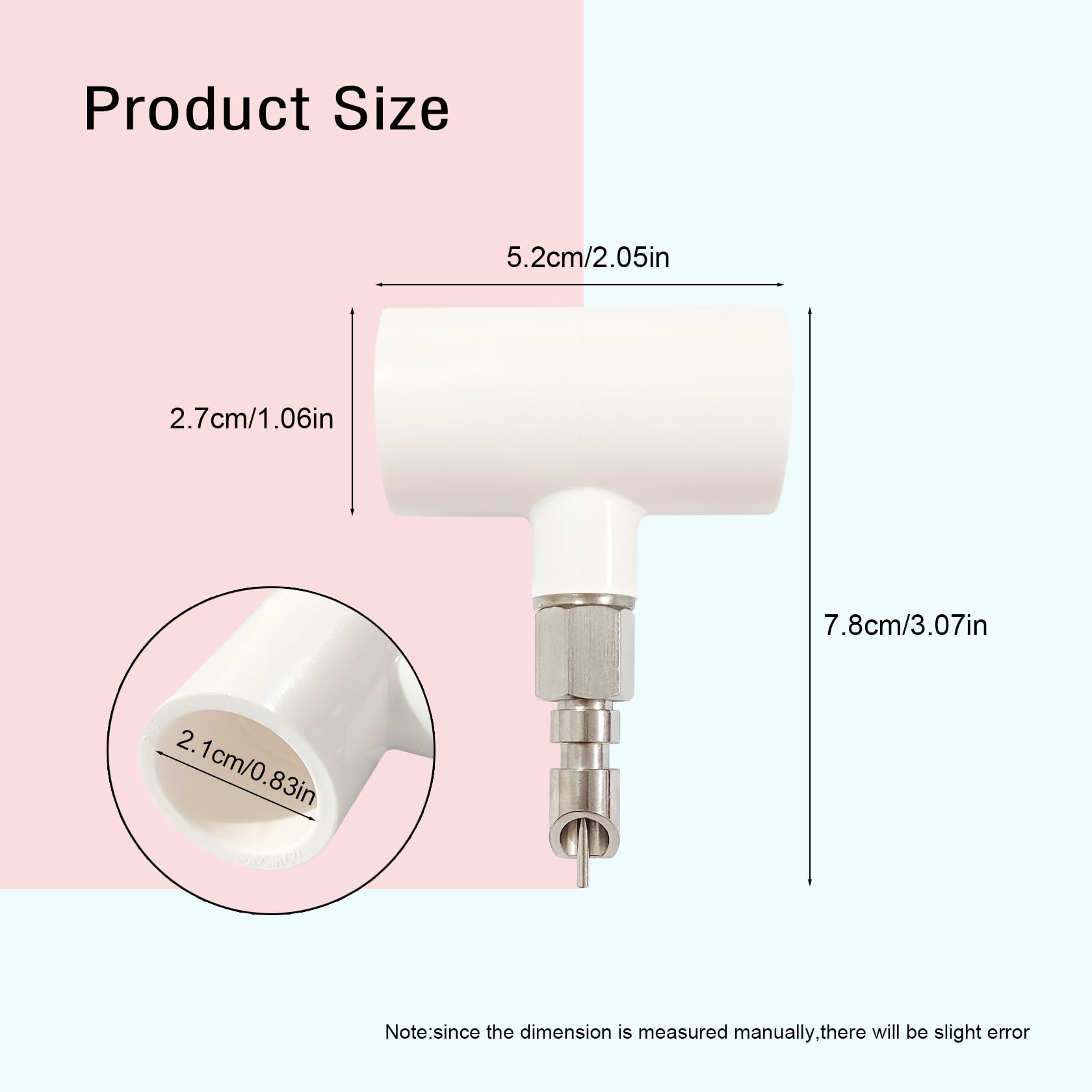 Bonchoice water dispenser seal ring at the tee joint for airtight performance