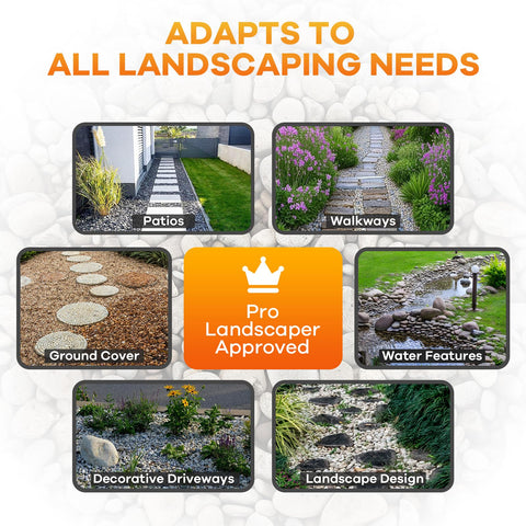 Bonfix Rock Glue stabilizes garden beds with secure stone placement.