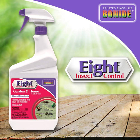 Bonide Eight ready-to-use packaging for fast outdoor setup.