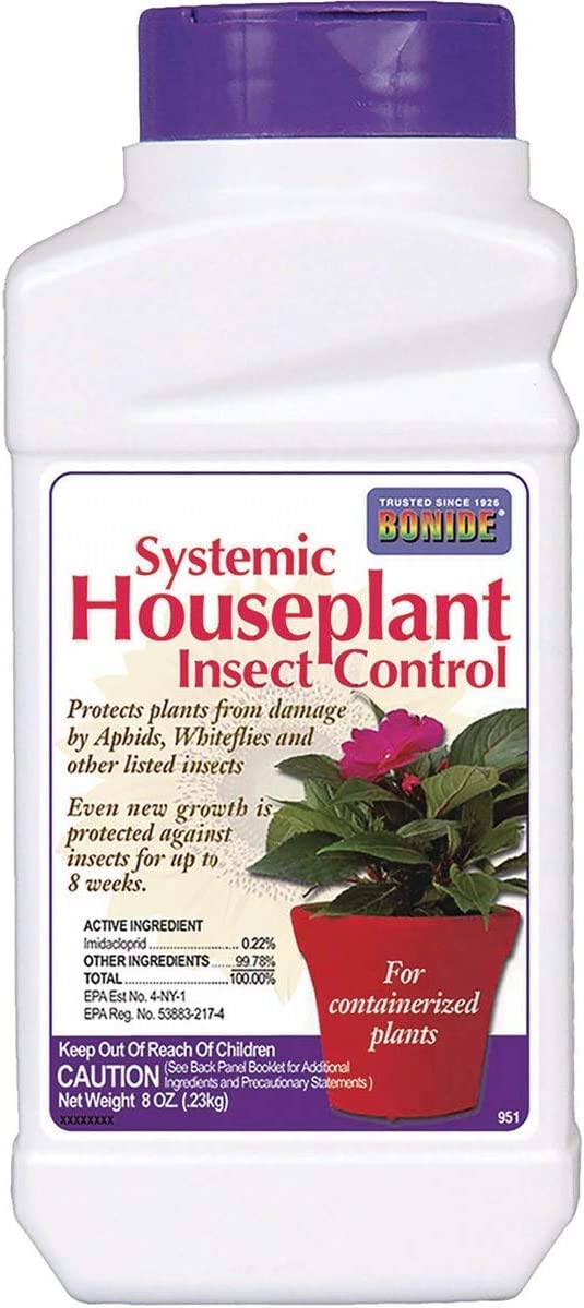 Bonide 951 systemic house plant insect control 3-pack for convenient indoor plant care