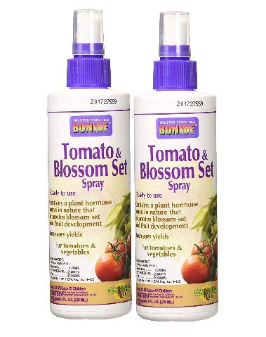 Bonide Bonine Blossom Set Spray 8oz bottle ready to use for tomato and fruit set