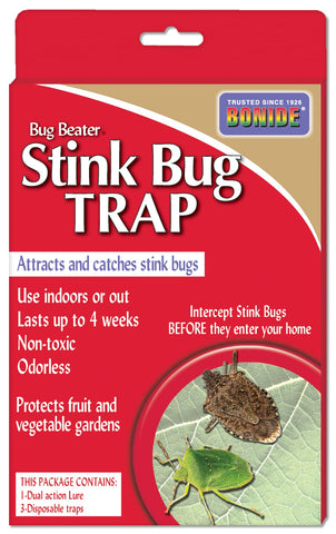Bonide Bug Beater Trap indoors setup protecting home from invading stink bugs.