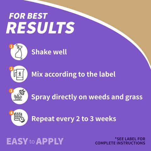 Bonide Captain Jack's Deadweed Brew waterproof-dry after treatment helps protect treated areas.