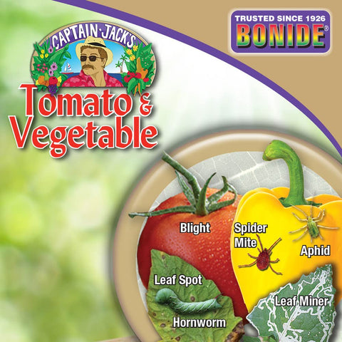 Fungal disease protection with Captain Jack's on leafy plants