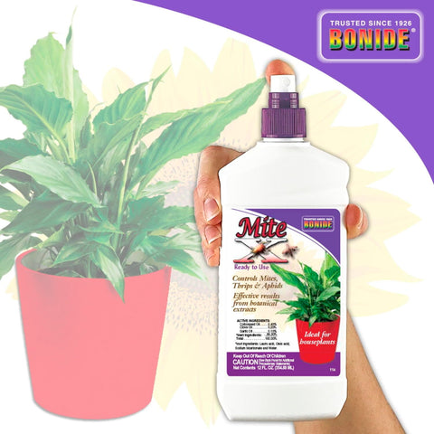 Bonide Captain Jack's Mite-X easy-to-use spray for rapid pest knockdown.