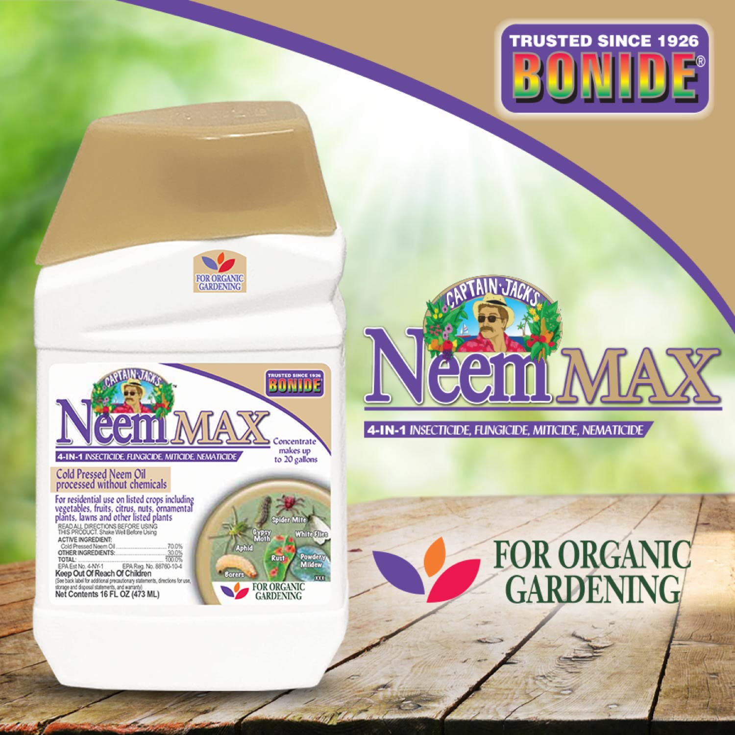 Indoor houseplants receiving NeemMax spray for gentle, plant-safe protection.