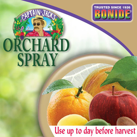 All-purpose protection for fruits, nuts, vegetables, ornamentals from Bonide Captain Jack's.
