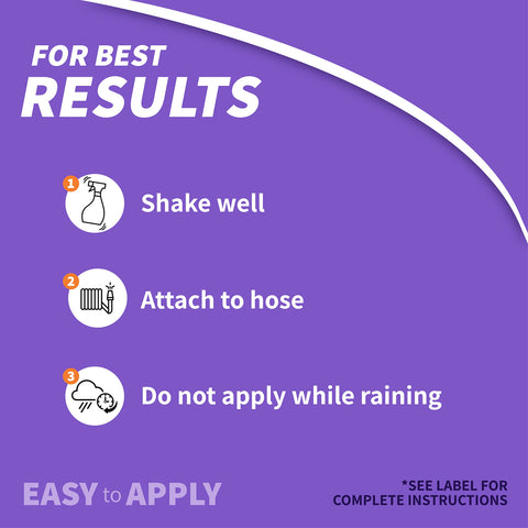 Bonide Eight Insect Control shows four weeks of residual pest protection.
