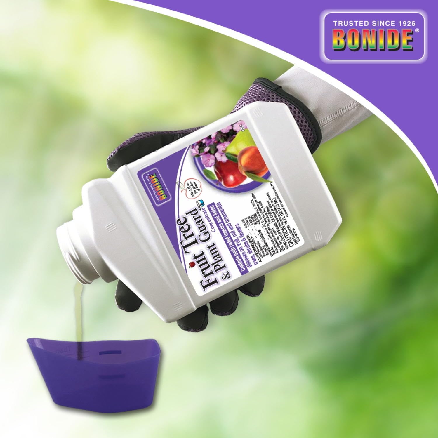 Product packaging and label close-up