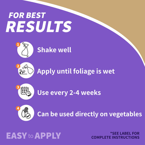 Bonide Hot Pepper Wax being sprayed across the yard shows an easy outdoor shield.