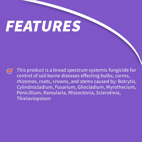 Bonide Infuse granules dissolving into soil to enable systemic action