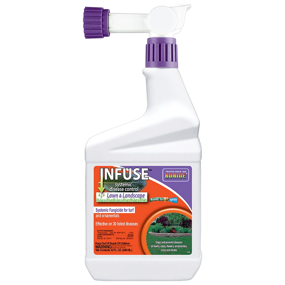 Bonide Infuse bottle ready-to-spray for convenient lawn disease protection.