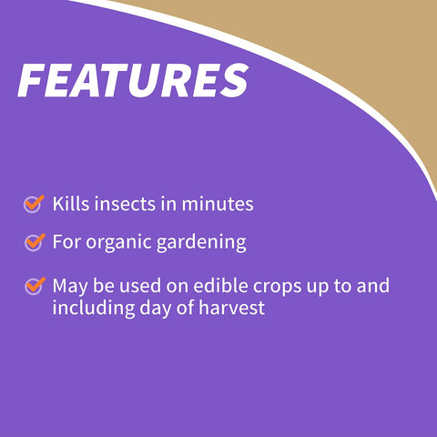 Bonide label-approved formula for organic gardening use.