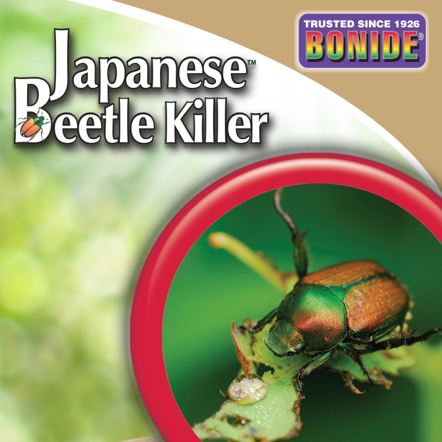 Bonide Japanese Beetle Killer yard and lawn protection against common garden pests.