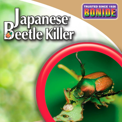 Bonide Japanese Beetle Killer yard and lawn protection against common garden pests.