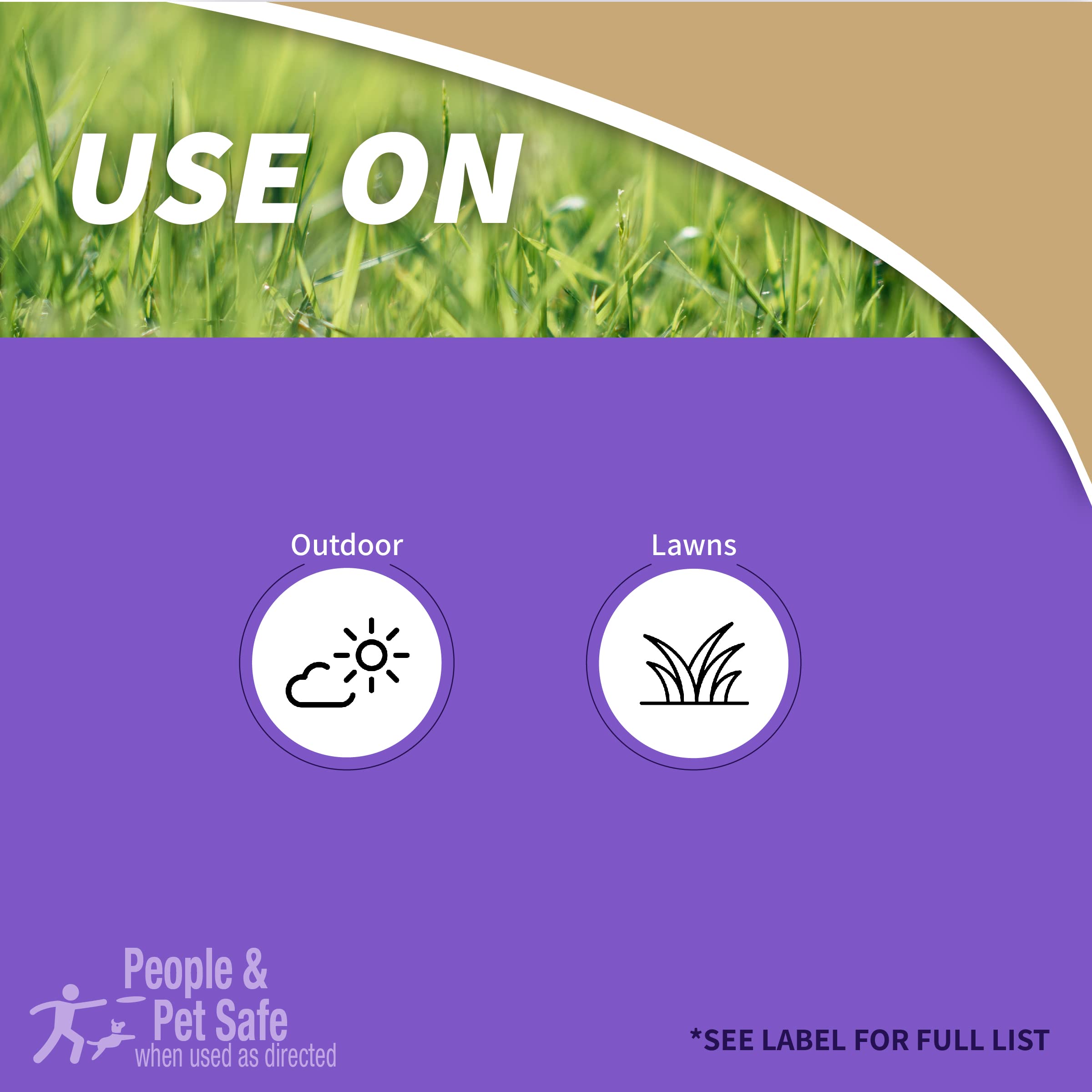 Bonide MOLEMAX hose connection enables quick, even lawn coverage.