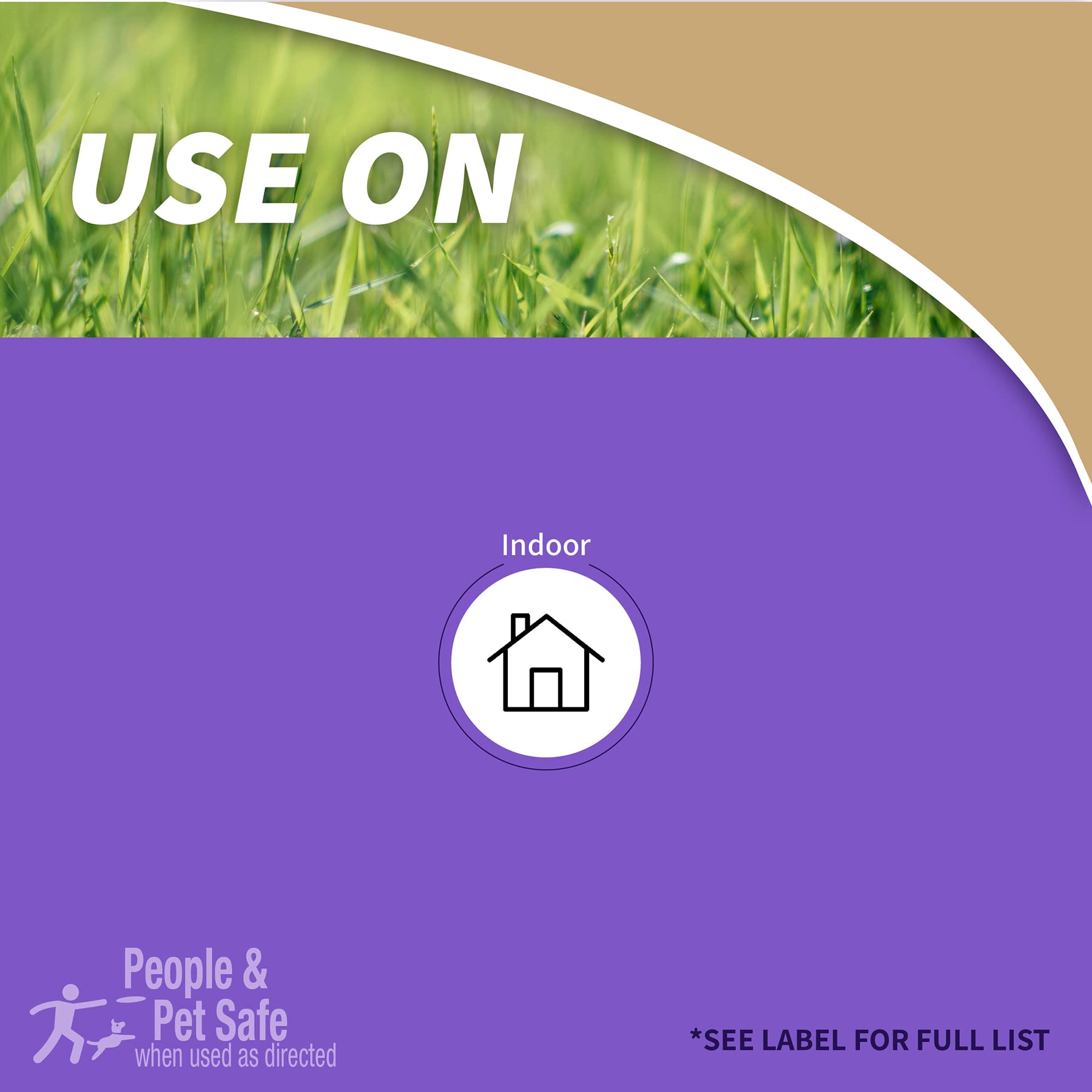 Bonide Mouse Magic scent pack in garden area for outdoor deterrence.
