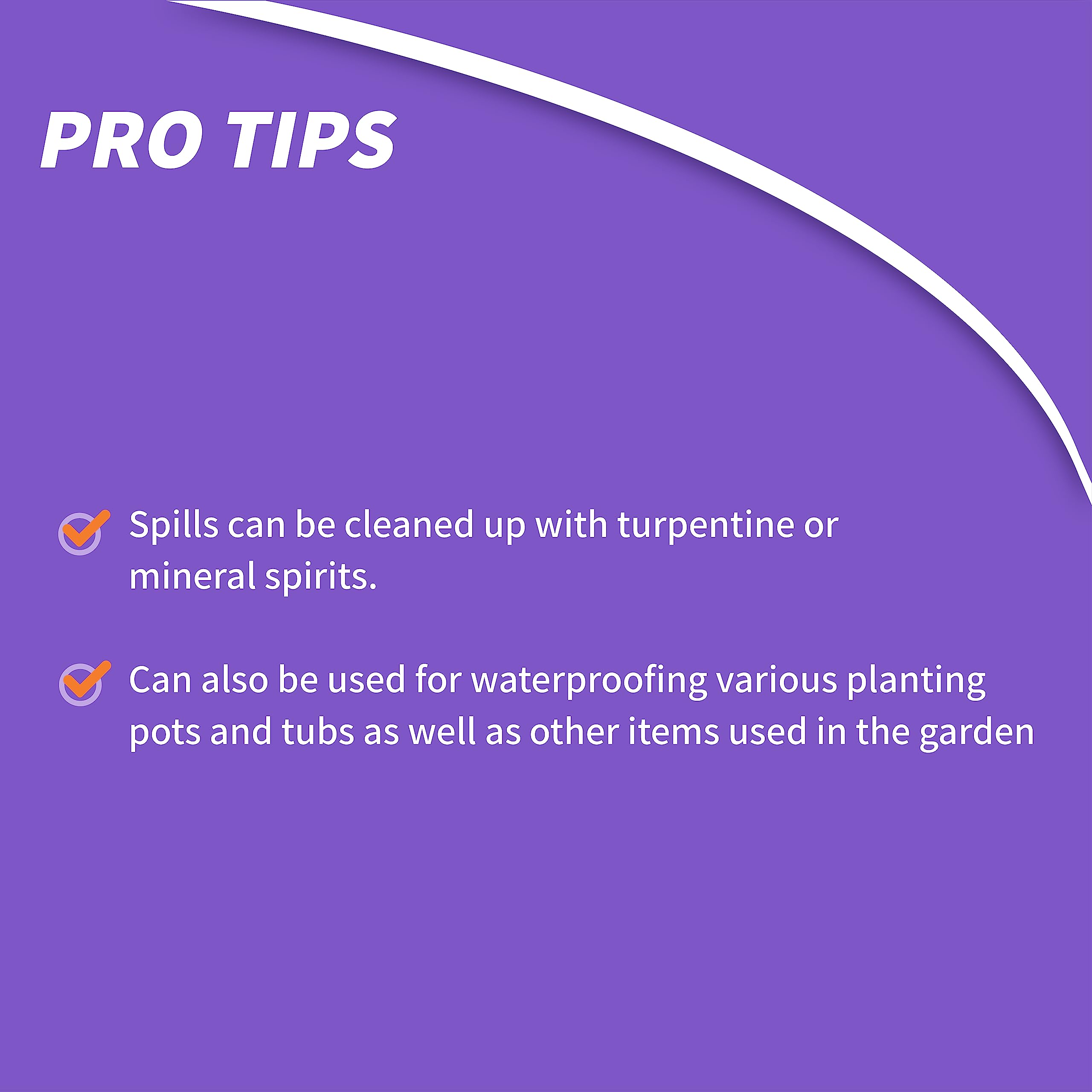 Bonide Pruning Sealer waterproofing plant pots and tubs in garden