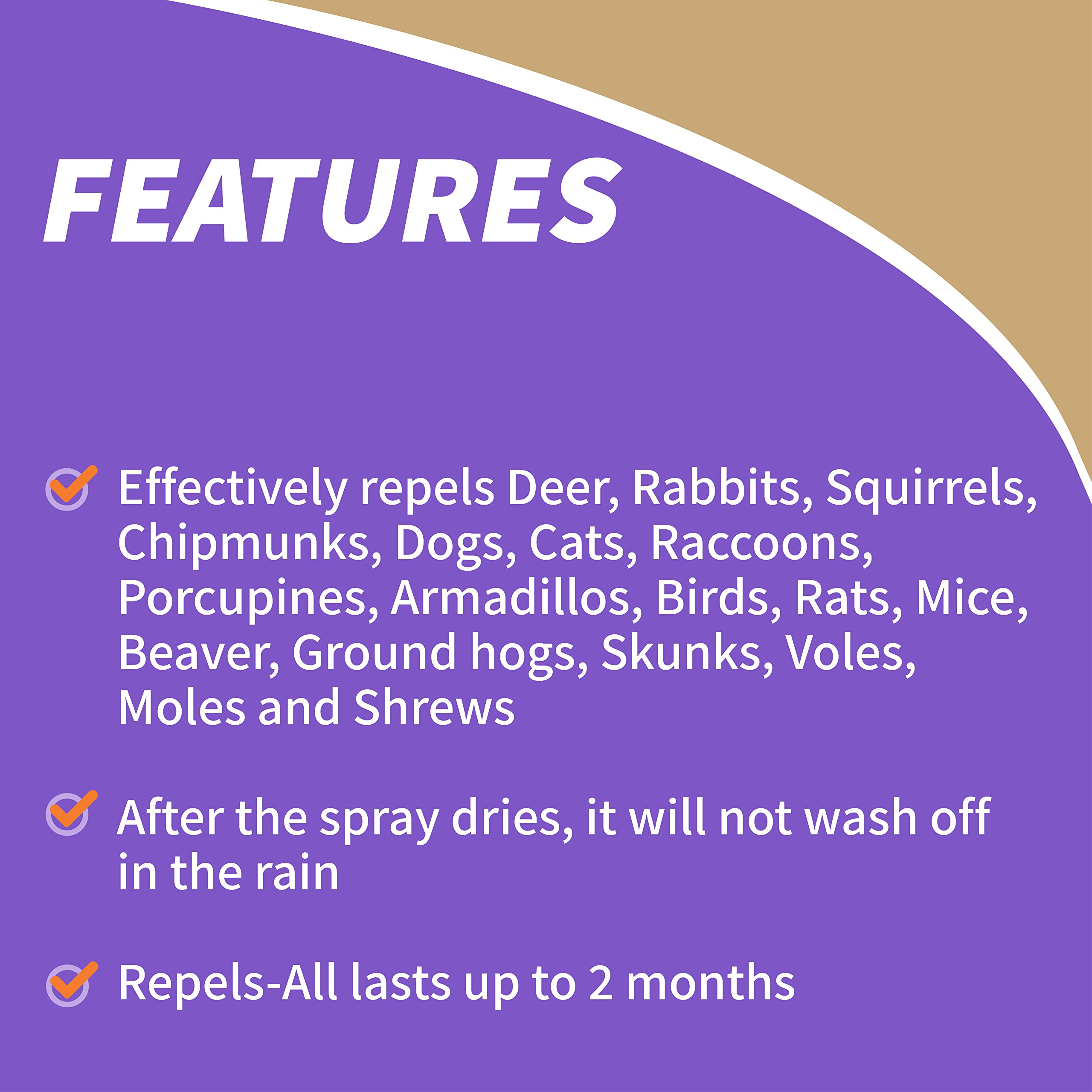 Bonide Repels-All hose-end spray makes quick outdoor protection easy
