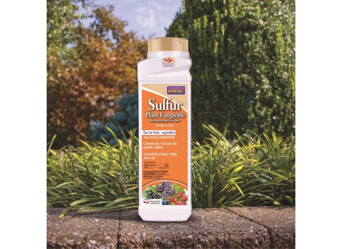 Bonide sulfur helps control fleas, ticks, and mites on labeled animals.
