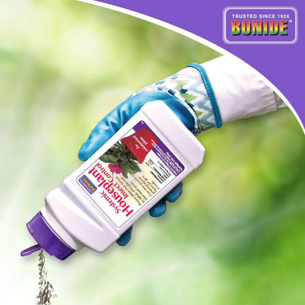 Bonide Systemic targets pests such as mealybugs and aphids after ingestion