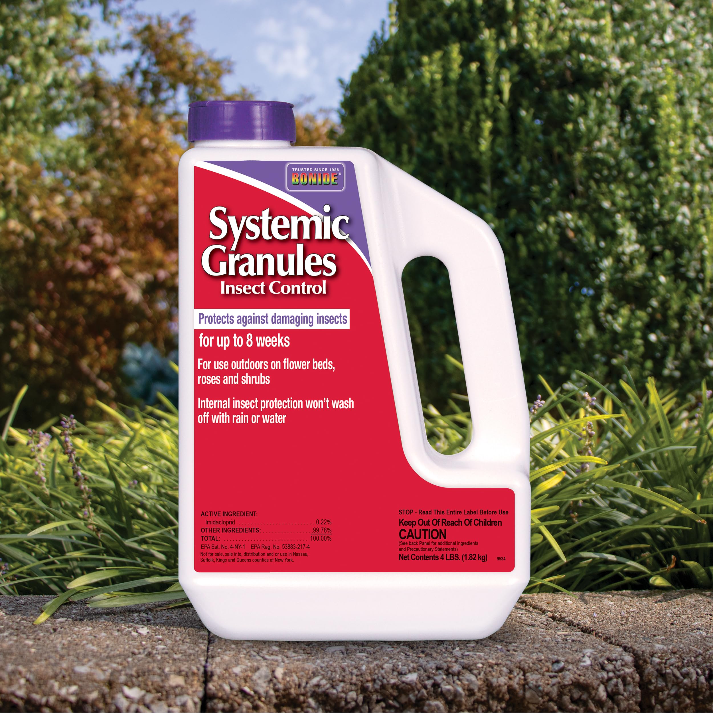 Outdoor-use product for gardens and landscape plants.
