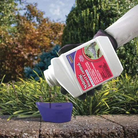 Bonide Systemic Insect Control outdoor lawn application protecting turf
