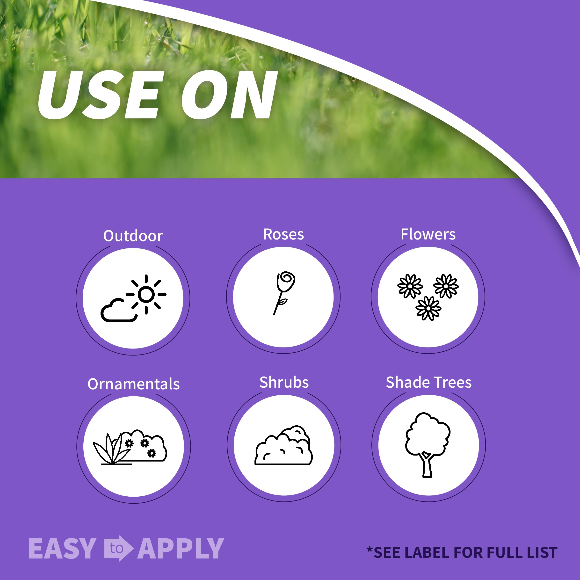 Bonide Systemic Insect Control spray application demonstrates practical pest management outdoors