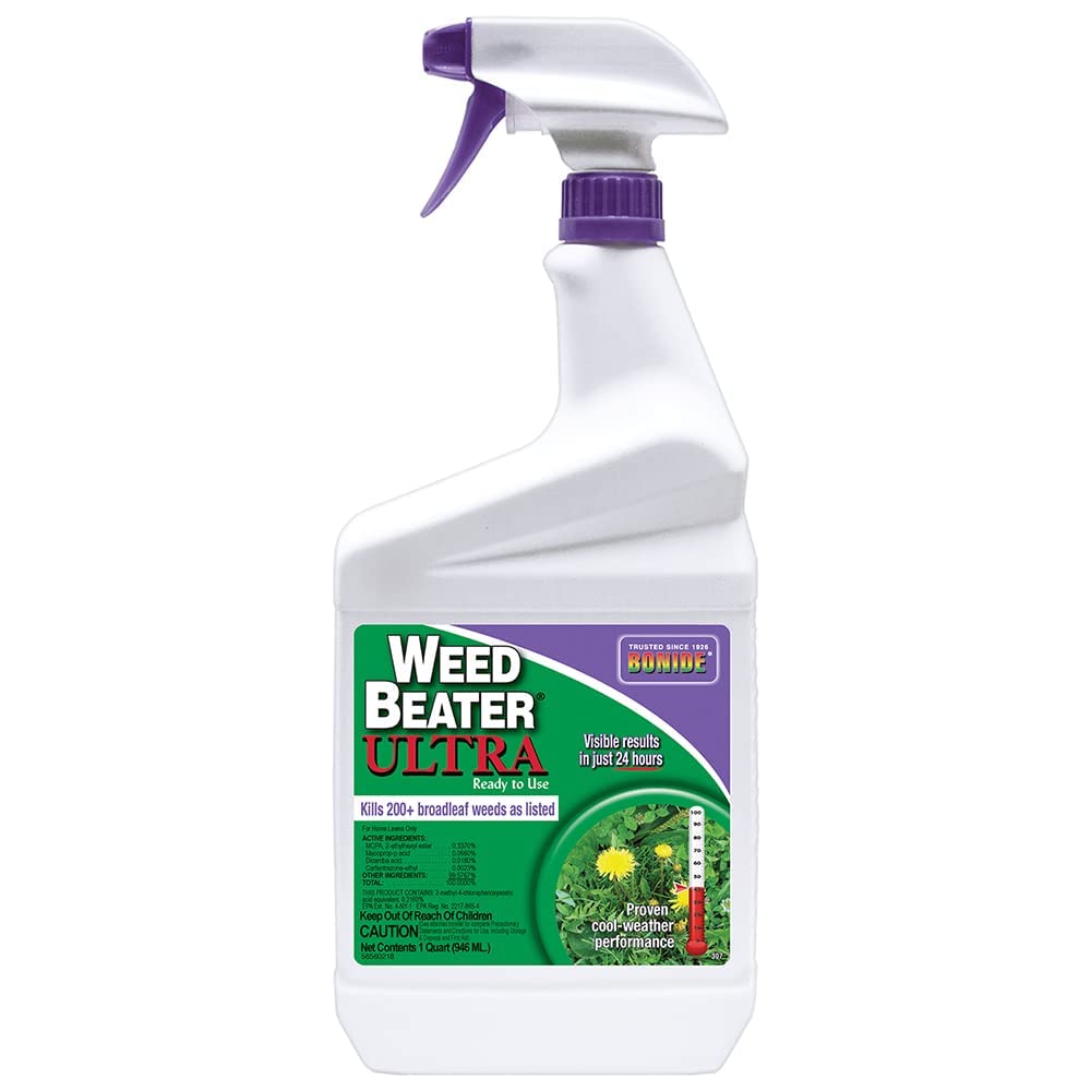 Bonide Weed Beater Ultra bottle ready to use for quick lawn weed control.