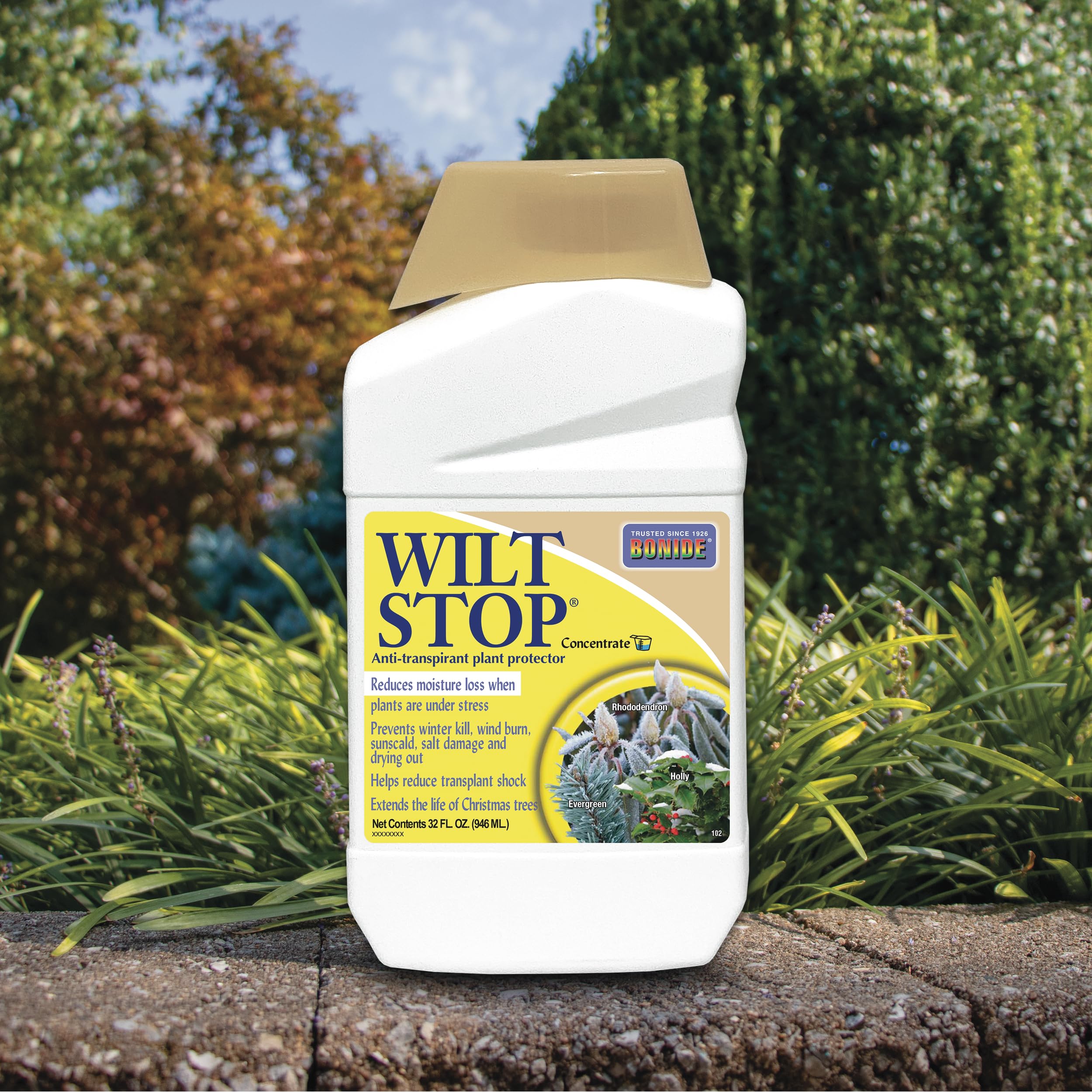 Bonide Wilt Stop extends life of cut flowers after harvest