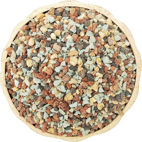 Boniosz bonsai soil gritty mix rocks enhances drainage for succulents.