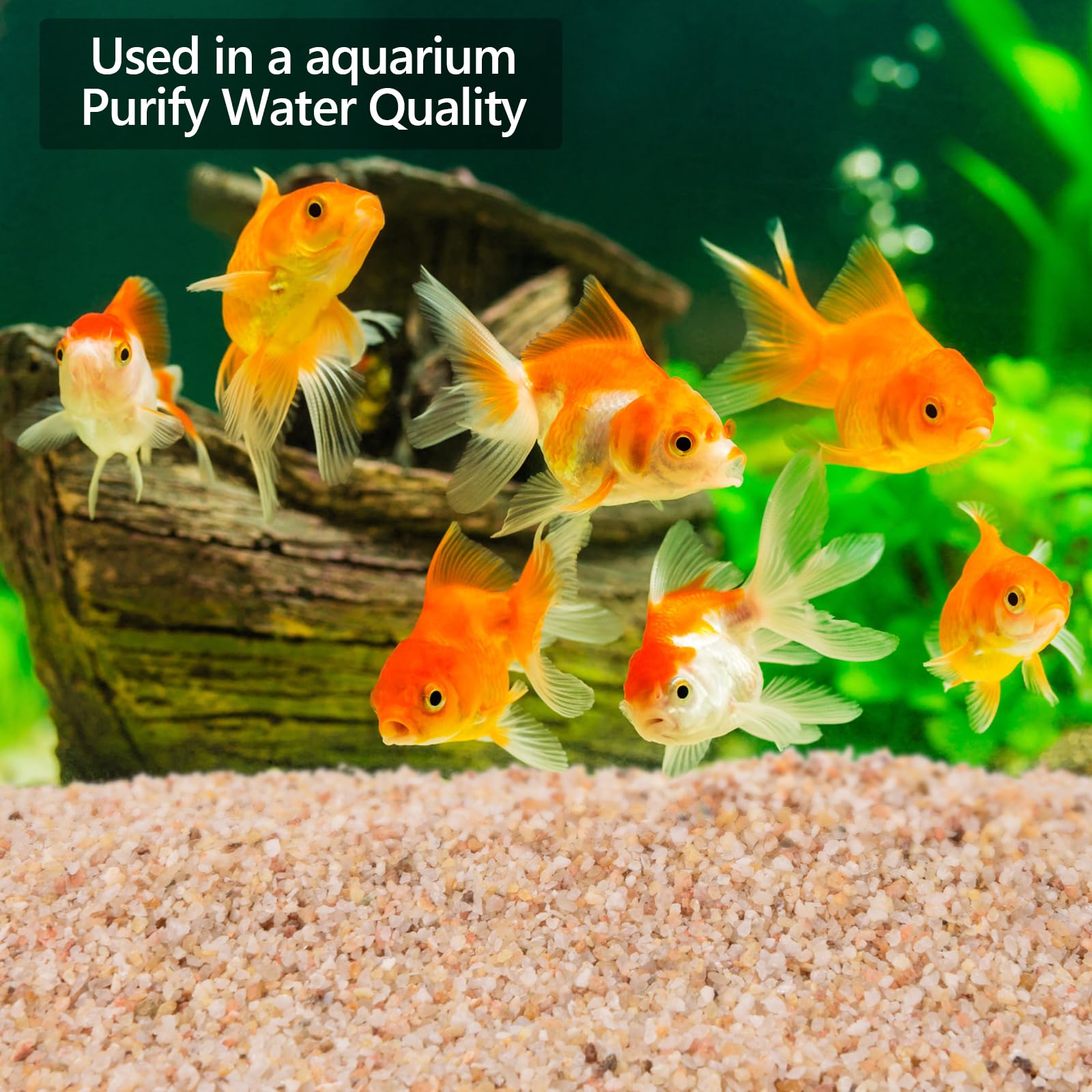 Boniosz sand improves drainage in potting mixes for healthier plants.