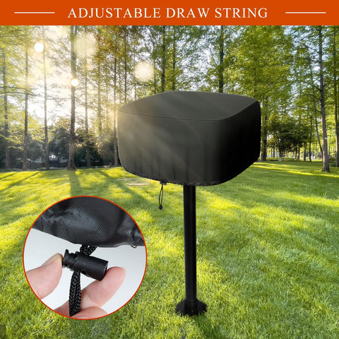 Bonnary adjustable drawstring hem secures fit in windy conditions