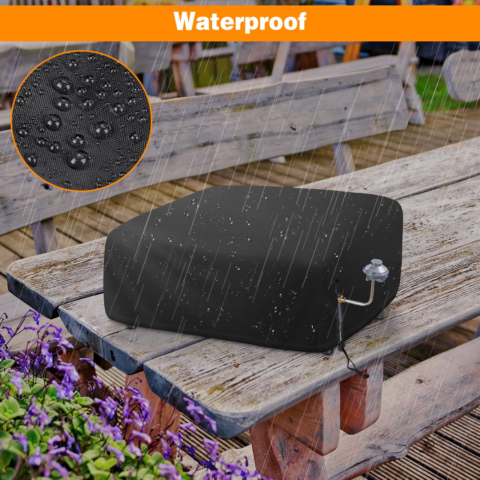 Bonnary easy-clean surface allows quick removal of stains and debris.