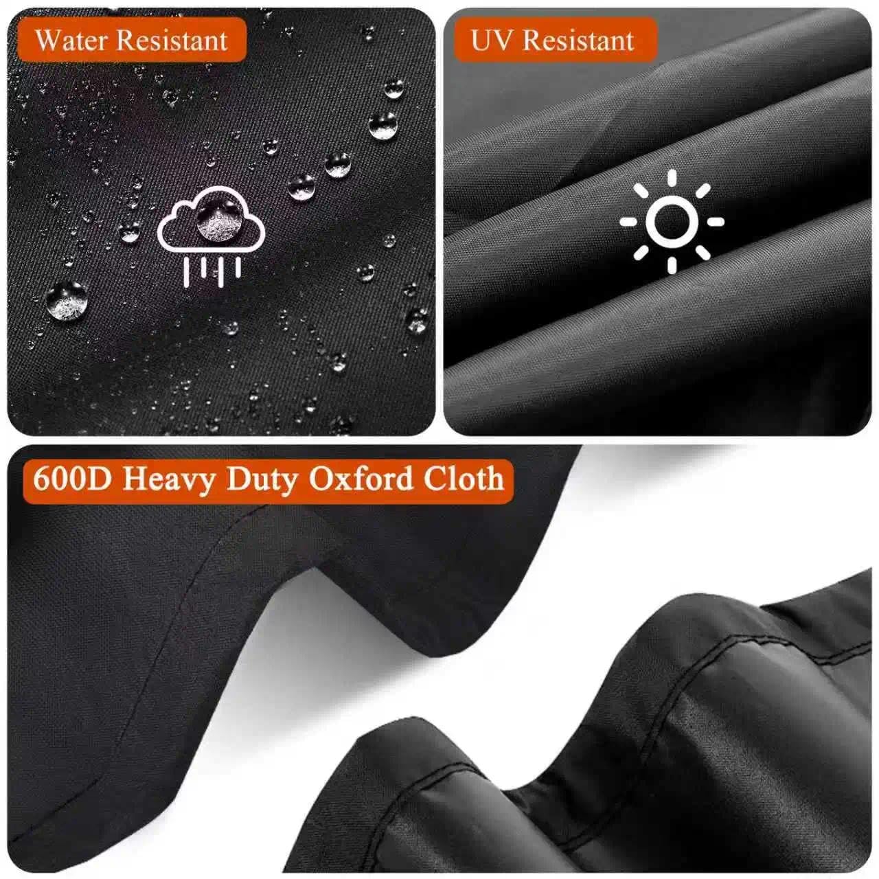 Waterproof seam tape top view shows leak protection in wet weather