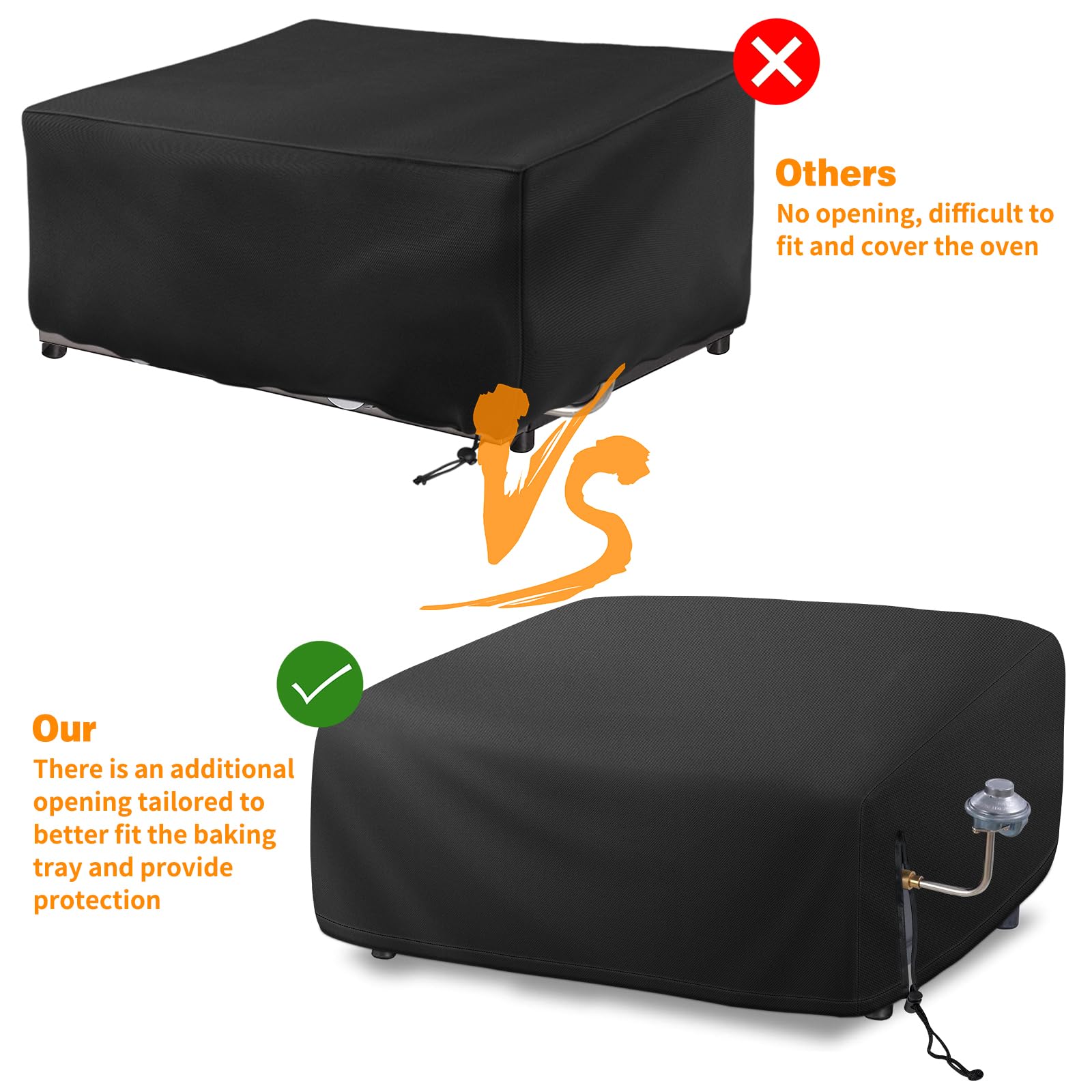 Bonnary weatherproof design protects from rain, snow, and UV exposure.