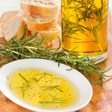Bonnie Plants rosemary aromatic leaves close-up for fresh seasoning