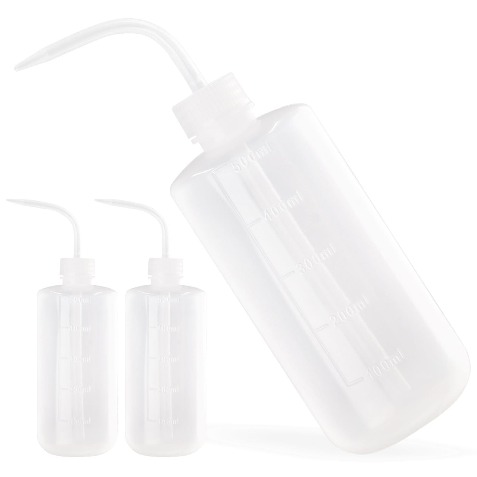 Bonsicoky 3-pack 500ml squeeze bottle set for easy plant watering