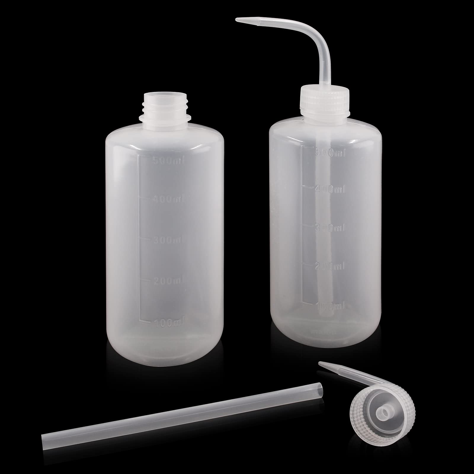 Bonsicoky curved mouth bottle enables precise root watering