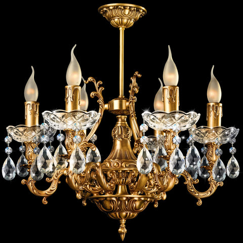 Bonuci teardrop holes bobeche side view enhances candlelight aesthetics