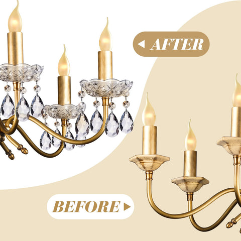 Bonuci replacement crystal bobeche set simplifies upgrades for chandeliers