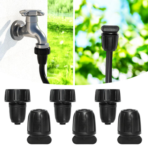 Bonviee drip irrigation 5/16 adapters for easy garden connections