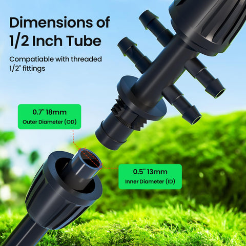 Bonviee four-pack connectors enabling four-branch distribution from the main line.
