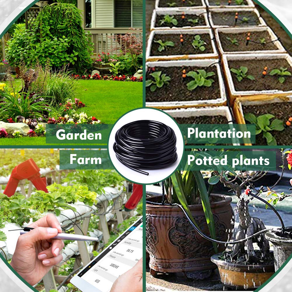 Bonviee garden watering tube system enhances outdoor irrigation efficiency.