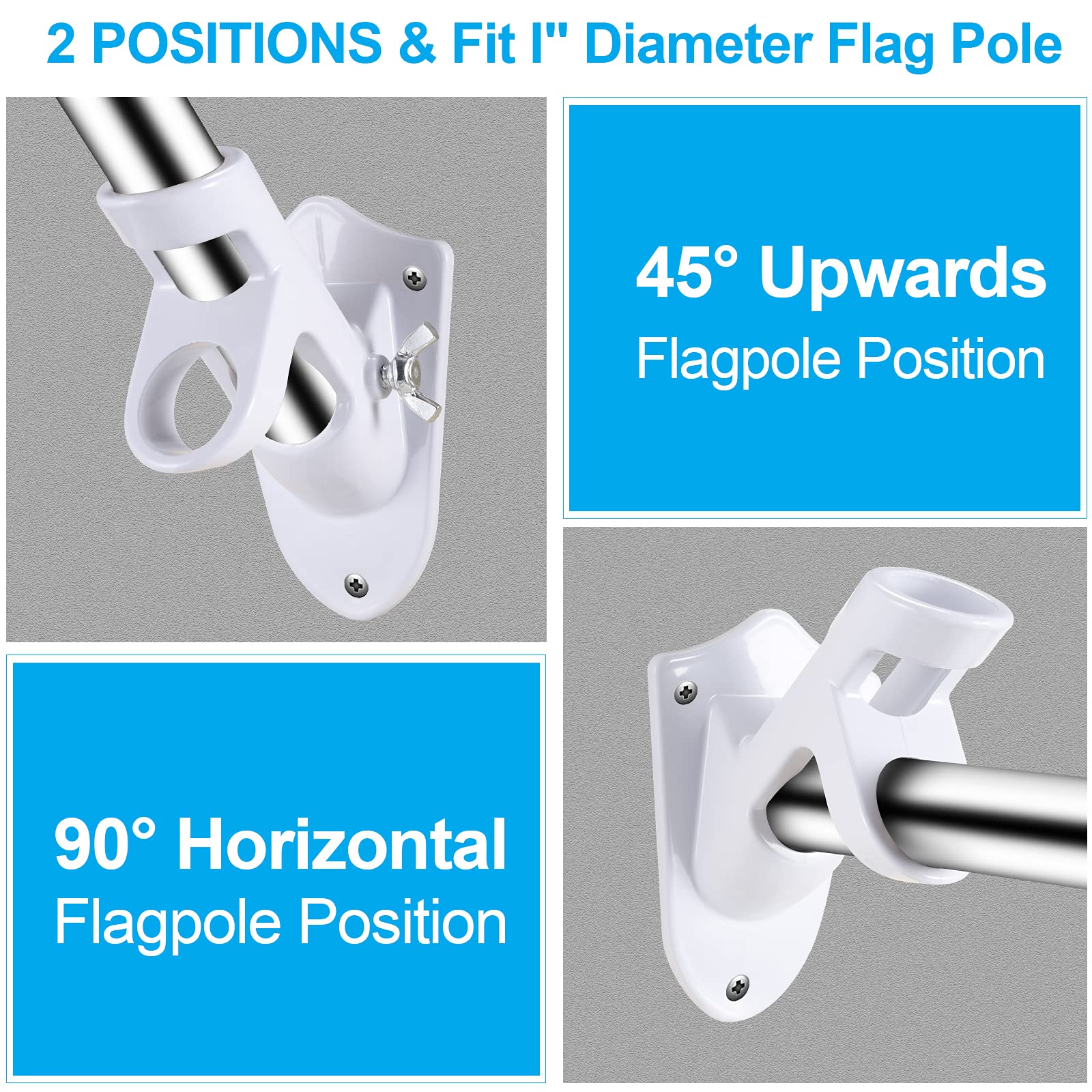 Aluminium alloy BONWIN bracket with rust-free coating for outdoor use