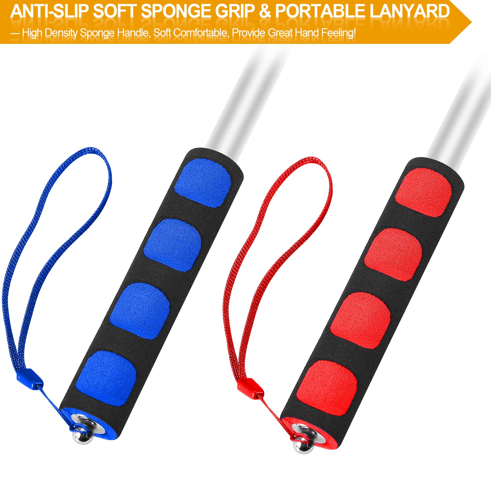 BONWIN cotton lanyard tail hole to secure the pole during transport