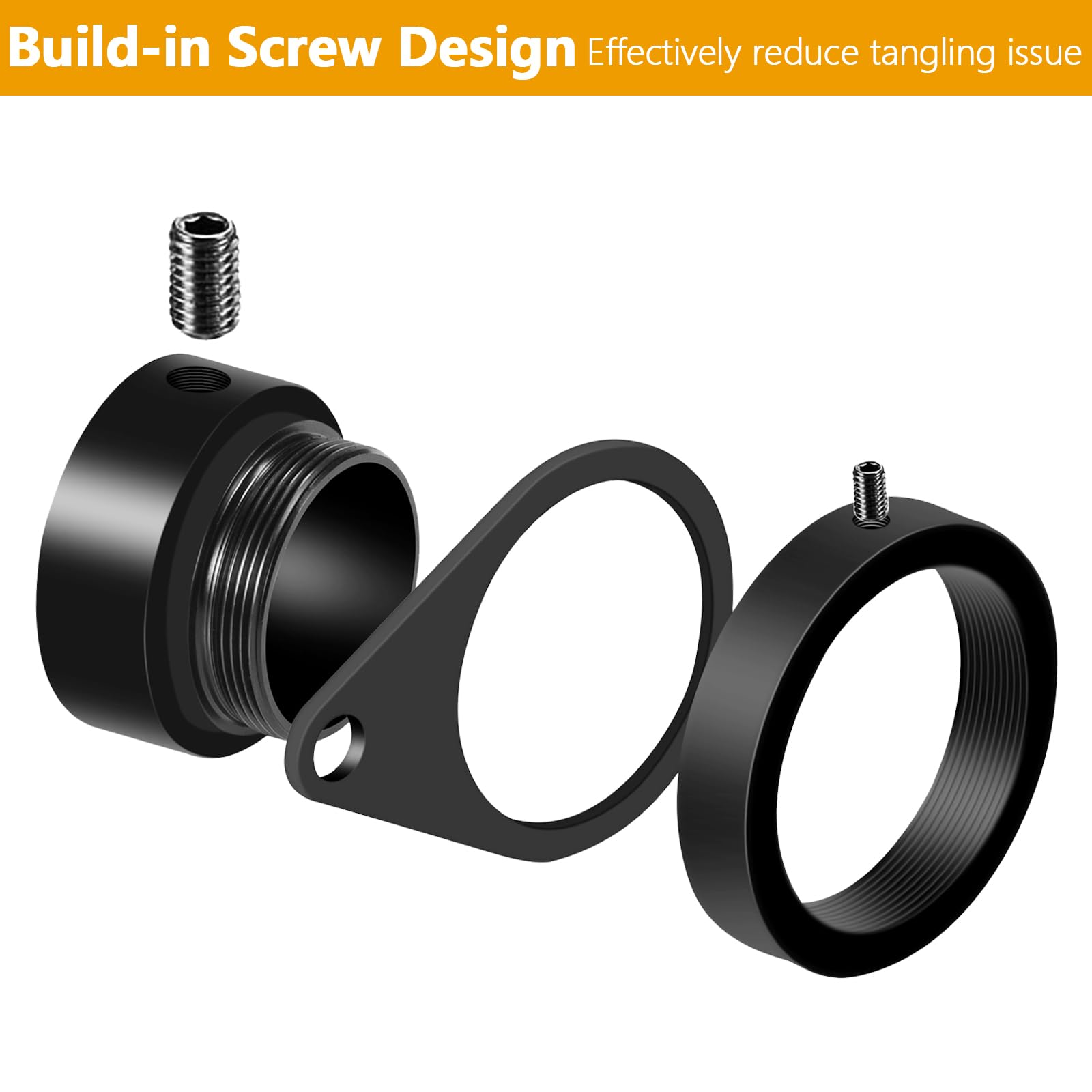 BONWIN Durable, weather-resistant ring withstands rain and sun exposure.